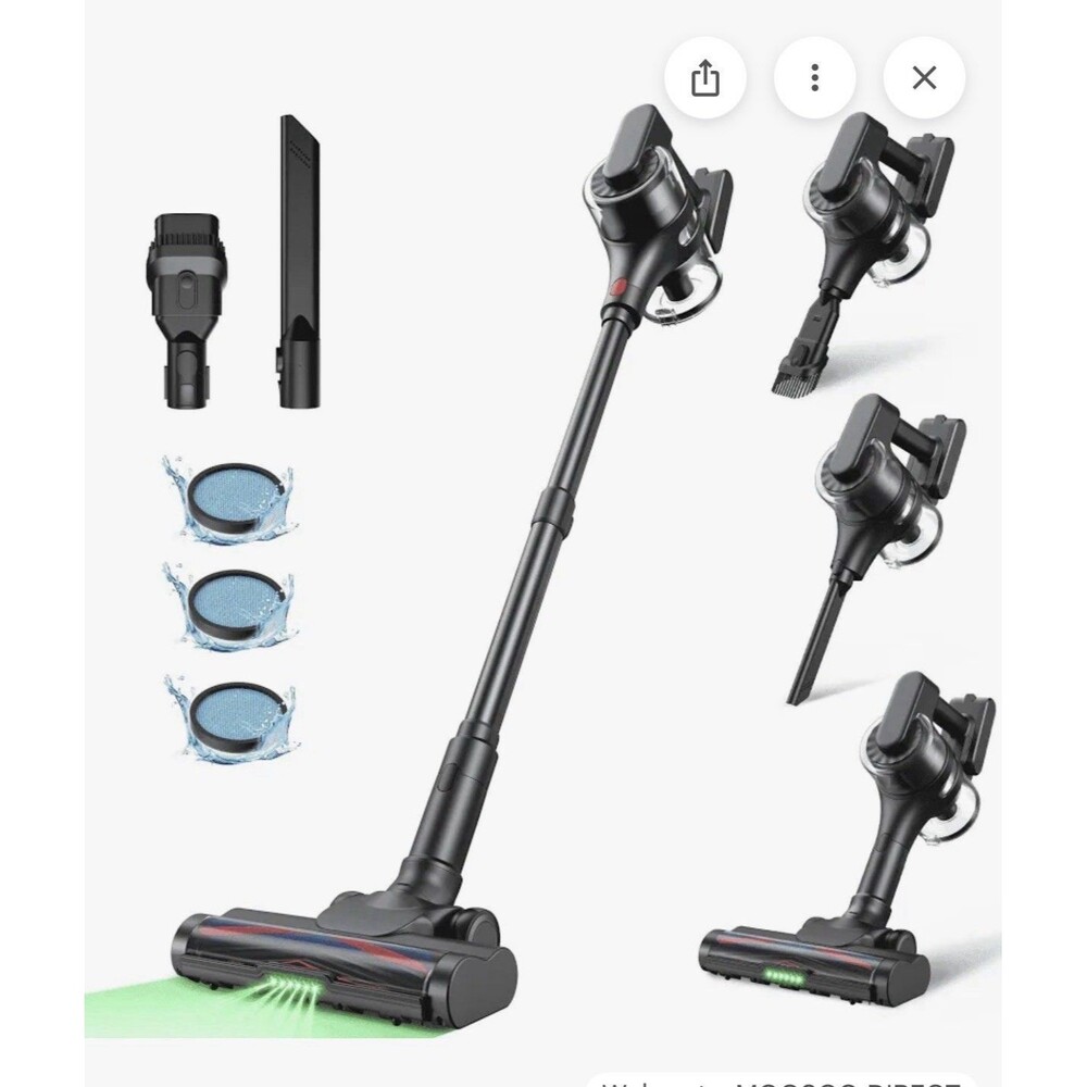 Moosoo Cyclone Tech 3.0 Vacuum Cleaner P5 New In Box